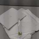 White Child Graduation Set, Cap, Gown, Tassel, Charm, Large