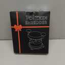 Chicken Shredder Meat Shredder Tool Twist Large - Chicken Breast Shredder Tool with Stainless Steel Spikes Shredding Tool for Shredded Chicken Beef Pork Kitchen Gadgets Essentials (Black&Black)