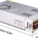 DC 12V 30A Power Supply 360W Universal Regulated Switching AC to DC Converter AC110V/220V (SMPS) Transformer Driver Adapter for LED Strip Light, CCTV Camera Security System, Radio, Computer Project (12V 30A 360W)