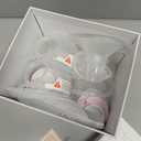 TSRETE Double Wearable Breast Pump, Electric Hands-Free Breast Pumps with 2 Modes, 9 Levels, LCD Display, Memory Function Rechargeable with Massage and Pumping Mode 24mm Flange-Green