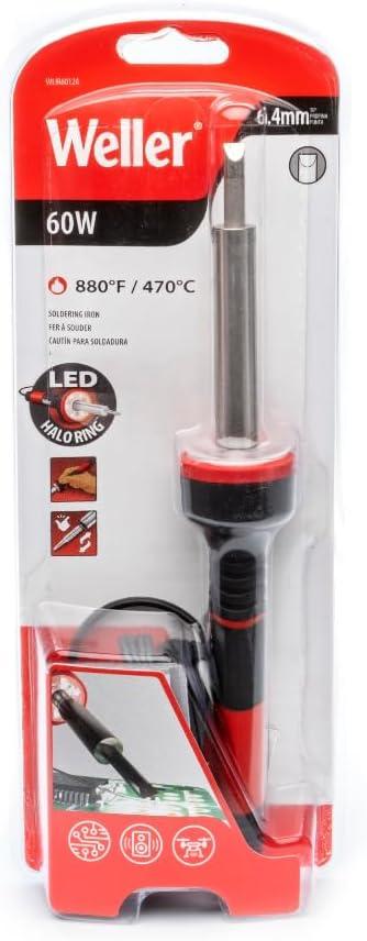 Weller 60W/120V Soldering Iron, LED Halo Ring - WLIR6012A