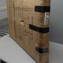 Fairy Baby 38" Extra Tall Dog Gate for Stairs, 59.9"-65.3" Extra Wide Large Walk Thru Baby Gate for Doorway, Long Safety Child Toddler Gate, Metal Auto Close Puppy Cat Gate for the House, Black