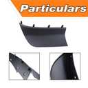 LEVANLIGHT Front Bumper Fascia Spat (Right Passenger side) Compatible with Jeep Grand Cherokee L 2021-2024 Durable ABS Plastic Direct-Fit Replaces# R68421752AB 68421752AA