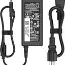 65W 45W AC Laptop Charger Compatible with Dell Inspiron 15 13 5368 5378 7347 7348 7359 3558 3567 5558 5559 5567, Latitude 3490 3590, XPS 13 9350 9360, Vostro 3558 3559, 4.5mm Small Black Tip Adapter