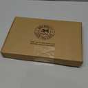 PoyPet Plaid Dog Harness, No Pull Front Clip Pet Vest Harness, Soft Padded Reflective Adjustable Walking Harness with Handle for Large Dogs(Checkered Beige,Large)