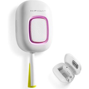 Toothbrush Sanitizeri Case with U V-C Lights, Dryer Heating, Fan Drying - Rechargeable Portable Toothbrush Cover, Magnetic Wall Mount Sterilizeri Box for Home, Travel & Fits All Toothbrushes