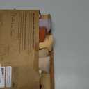 8-Pack Organic Baby Bibs for Boys, Girls - Soft Cotton Drooling and Teething Bibs for Baby Girl & Boy, Extra Absorbent, Easy to Clean & Put On for Toddler, Newborn, Infant 0-24 Months (Terracotta)