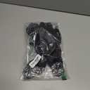 Waterproof Dog Boots for Small/Medium Dogs -Dog Paw Protectors Dog Suspender Boots Anti-Slip Pet Shoes for Outdoor Walking, Reflective Stay-On,Dirt-Proof Comfortable Booties (Black, Medium)