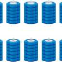 Disposable Toilet Bowl Wand Refills, Toilet Cleaning Refills, Disinfecting Scrubbing Pads,60 Count Disposable Toilet Brush Refills, Toilet Cleaning Sponges Heads for Bathtub, Floor, Drain