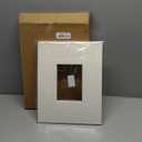 Serwrsw 11x14 Black Picture Frame with Double White Mat 4 Pack, 11 by 14 Family Wedding Frame Fits 3 Photo Sizes, with Mat for 5x7 or 8x10, without Mat for 11x14, Display on Tabletop or Wall