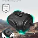 ESR for AirPods Pro 3 Case (2025), Compatible with Airpods Pro 3rd Generation Case (USB-C Cable), Effortless MagSafe, Drop-Proof Lock, Easy Open, Cyber Series, Black