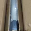 EVIL ENERGY Exhaust Muffler,Stainless Steel Exhaust Tip,Universal 14.6" Length (Burnt,2.25" Inlet 3" Outlet) (blue)