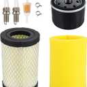 YTH18542 Air Filter Oil Filter Tune Up Kit for Husqvarna YTH18542 Mower Craftsman 917.289244 917.288620 917.203810 917.203830 917.288070 917.288516 917.288525 Mower W/ 19.5hp 20hp 21hp Engine