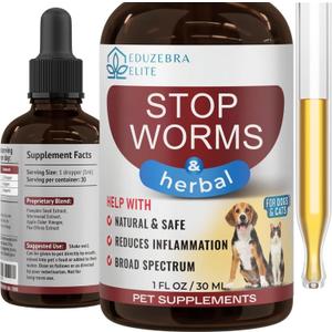 Cats and Dogs Natural Broad Spectrum Treatment  Against Parasites and Toxins  Herbal Medicine Support  All Breeds and Size  Puppy & Kitten