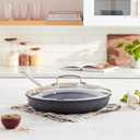 Cuisinart Chef's Classic Nonstick Hard Anodized 12" Nonstick Skillet with Glass Cover