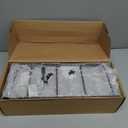 MXCSE Wall Shelves, Wall Mounted Bookshelves, DIY Floating Shelves for Wall, Wood Hanging Book Shelves for Room, Bedroom, Living Room, Easy Installation (Black, 50W x 17H)