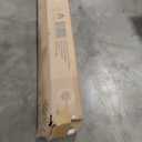 Zinus Metal Box Spring with Wood Slats /9 Inch Mattress Foundation/Sturdy Steel Structure/Easy Assembly, King (White)