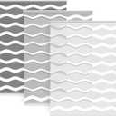 LazBlinds No Drill Cordless Zebra Blinds, 30" W x 48" H, Grey
Dual Layer Light Control Roller Shades, Light Filtering Sheer Shades
