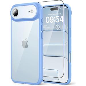 3 x TAURI for iPhone Air Case, with Screen Protector, Star Blue