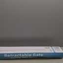 PRObebi Retractable Baby & Dog Gate - Extends to 72" Wide, 34" Tall, for Stairs, Doorways, Hallways, Outdoor, Deck, Porch