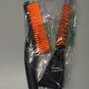 nacena Snow Brush and Ice Scrapers for Car Windshield, Detachable Snow Remover for Cars EVA Foam Grip and Rotatable Brush Head Snow Scraper for Car Trucks SUV, Winter Cars Accessories (Red)