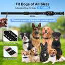 2 x Bark Collar, 2 Pack Dog Bark Collar for Large Medium Small Dogs, Rechargeable Anti Barking Device for Dogs, Smart Training Collar with Beep Vibration 5 Sensitivity, Dog Bark Deterrent Devices