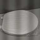 Bemis 70 Durable Plastic Toilet Seat, Round, White