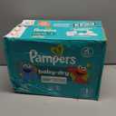 Pampers Diapers - Baby Dry - Size 1, 120 Count, Absorbent Disposable Infant Diaper (Packaging May Vary)