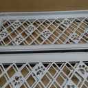MYPET North States Paws Portable Pet Gate: 26-40" Wide. Pressure Mount. No Tools Needed. Made in USA. Dog Gate 23" Tall, Expandable, Durable Dog Gates for Doorways, Light Gray
