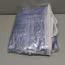 Geetery Plastic Sofa Seat Cushion Covers PVC Waterproof Couch Covers Furniture Sofa Seat Slipcover for Against Cat Dog Clawing Scratching, 28x28x9 Inch(Clear,5 Pcs)