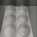 MARTAGE Clear Round Vases Set of 5,  Flower Vases for Centerpieces, Glass Vase for Flowers, Glass Bowl Vase for Living Room, Bedroom, Kitchen, Office, Wedding, 5'' W x 4'' H