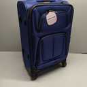 SwissGear Sion Softside Expandable Luggage, Blue, Carry-On 21-Inch