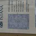 Istana Small Rug 2x3 - Grey/White Cream Rugs for Living Room - Foldable 2x3 Washable Rug Non Slip - Non-Shedding Area Rug Living Room - Anti-Slip Oriental Rugs w/Soft Microfiber