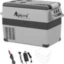 Alpicool CF45 Portable Fridge Freezer,12 Volt Car Refrigerator, 42 Quart (40 Liter) Fast Cooling 12V Car Fridge -4~68, Car Cooler, 12/24V DC and 100-240V AC for Outdoor, Camping, RV, Truck (42 Qt-CF45)