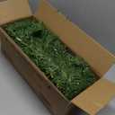 Christmas Garland Prelit 9 Ft with 70 Led Lights, Battery Operated Christmas Decor for Mantle/Stair/Indoor/Outdoor Xmas Garland Green