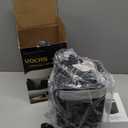 Small Portable Space Heater for Indoor Use  VOCRS 1500W PTC Electric Heater with Thermostat, Remote Control, 12H Timer, Eco and Fan Mode, Rapid and Safe Heating for Bedroom, Office