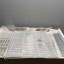 OIIBO Deluxe Rabbit Cage, 32"  21"  26" Large Space Bunny Cage Foldable Small Animal Cage with Pull Out Tray and Caster Platform, Professional Household Anti-Spray Urine Rabbit Cage Hutch Indoor
