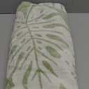 Great Bay Home 100% Cotton Oversized Beach Towel - 36" x 68" Pool Towels - Absorbent, Quick Dry, Ultra-Soft Large Towel (Sage Green/Light Sage Green Zebra Stripe)