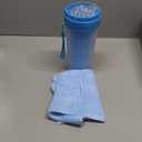 Kabetig Dog Paw Cleaner & Washer, 5-in-1 Dog Bath Grooming Kit for Large/Extra Large Breeds - Muddy Paws Quick Clean Easy Cleaning Cup for Big Dogs - Includes 3 Absorbent Towels Blue