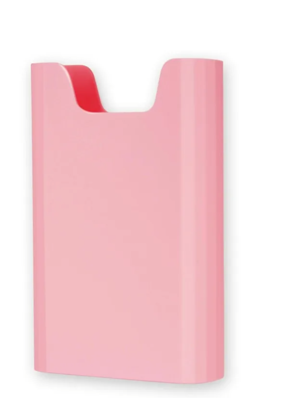 Pack Of 2 Bogg Bag Silicone Phone Holder and Cup Holder Set – Ideal Bogg Bag Accessories for Women - Secure Velcro Fastening, Versatile Phone and Cup Holders, Perfect for Travel, Beach, and Everyday Use (Pink)