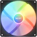 NZXT F140 RGB Core - 140mm Hub-Mounted RGB Fan - 8 Individually-Addressable LEDs - Semi-Translucent Blades - High Static Pressure & Airflow - Quiet Operation - PWM Control - CAM Software - Black
