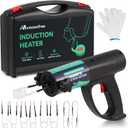 Induction Heater Bolt Removal, 1500W Induction Bolt Heater Tool with 8 Coil and Rugged Carrier Case to Safely Remove Nuts, Bolts, Bearings, 110V