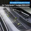 Air Vent Cover for Tesla Model Y Juniper 2025 2026, Air Intake Protective Cover Air Intake Vent Grille Cover (Not fit 2026 Standard)