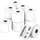 Compatible 2-5/16" x 4" Direct Thermal Labels Replacement for DYMO 30256 Large Shipping Address Postage, Compatible with Rollo, DYMO 4XL & Zebra Desktop Printers (12 Rolls, 300 Labels/Roll)