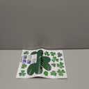St Patricks Day Window Clings, 109 Pcs Shamrock Window Stickers for St Patricks Day Decorations
