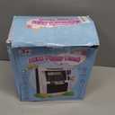 Fishboy Talking ATM Piggy Bank for Kids with Dual Debit Cards, Power-Off Memory, Auto-Opening Drawer for Real Money for Boys, Onekey Shutdown, Bill Feeder, Coin Recognition, Balance Calculator Machine (Black/Silver)