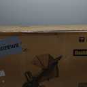 Strolee Lightweight Double Side by Side Stroller - 22 Lbs, 9.5" Compact Fold, Twin Nap Ready Seating, No Rethread Harness, Magnetic Buckle & Ultra Plush Seat 60Lb Max Per Seat- (v2 Black)