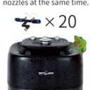 REPTI ZOO 10L Reptile Mister Fogger Terrariums Humidifier Extremly High Pressure Silent Pump Fog Machine Misting Rainforest Sprayer System Tank with 4PCS Nozzles for a Variety of Reptiles/Amphibians