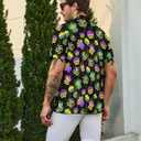 Funny Polo Shirt for Men Golf Shirts Short Sleeve Golf Polos Shirts Summer Shirt Golf Gifts (Black, L)