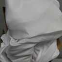 Biscaynebay Wrap Around Bed Skirts for Queen Beds 22" Long Drop, White Adjustable Elastic Dust Ruffles Easy Fit Wrinkle Resistant Silky Luxurious Fabric Machine Washable